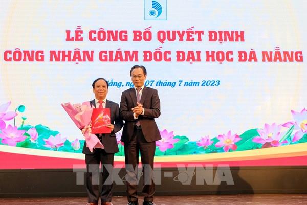 Phó Giáo sư, Tiến sỹ Nguyễn Ngọc Vũ tiếp tục giữ chức Giám đốc Đại học Đà Nẵng