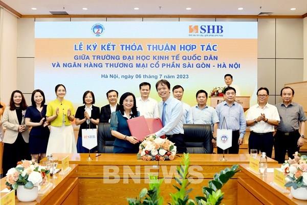 SHB hợp tác với Đại học Kinh tế Quốc Dân nâng chất lượng nguồn nhân lực