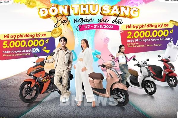 Yamaha Việt Nam khuyến mại loạt xe máy, cao nhất đến 5 triệu đồng