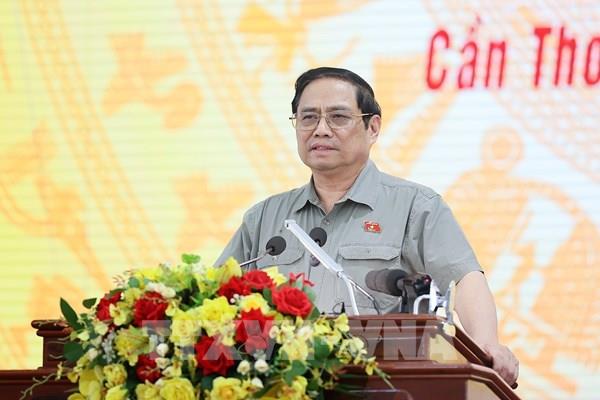 Thủ tướng Phạm Minh Chính: Gỡ nút thắt, thúc đẩy các dự án cao tốc và vốn ODA ở Đồng bằng sông Cửu Long