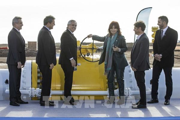 Argentina khánh thành dự án đường ống dẫn khí đốt lớn nhất đất nước