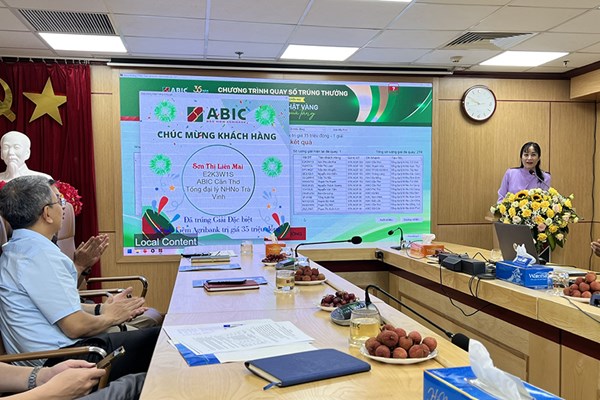 Bảo hiểm Agribank mở thưởng chương trình Đón sinh nhật vàng 