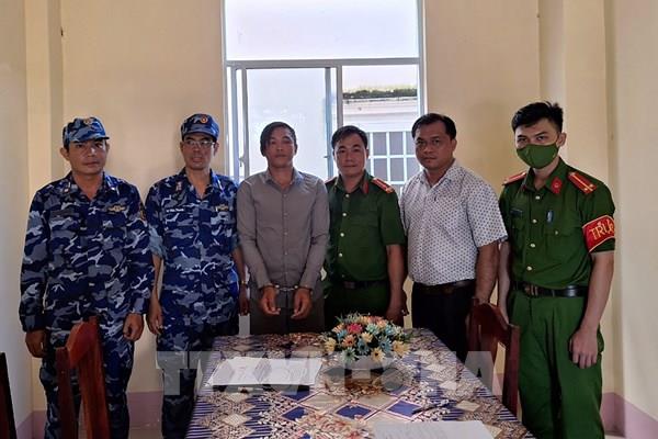 Kiên Giang bắt đối tượng có lệnh truy nã trên vùng biển Tây Nam