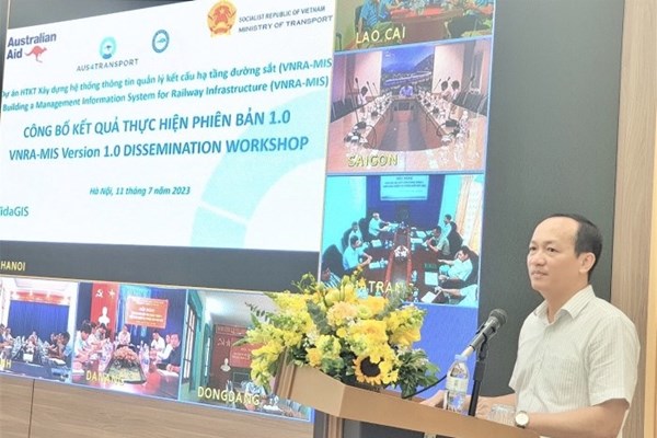 Xây dựng hệ thống thông tin quản lý kết cấu hạ tầng đường sắt