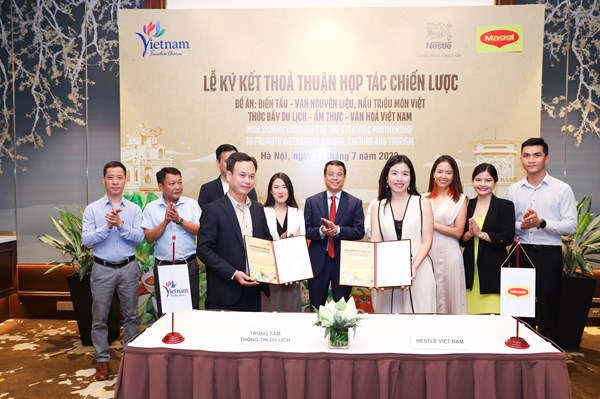 Nestlé Việt Nam cùng Cục Du lịch Quốc gia Việt Nam thúc đẩy du lịch ẩm thực