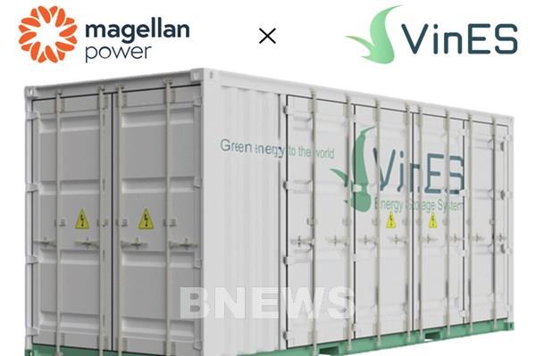 VinES và Magellan hợp tác đưa giải pháp pin lưu trữ năng lượng sang Australia