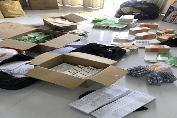 Triệt phá đường dây sản xuất thuốc tân dược giả quy mô lớn