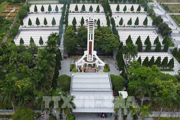 Tháng 7 tại Nghĩa trang liệt sĩ quốc gia Vị Xuyên