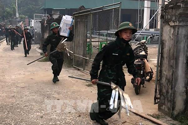 Vụ cháy rừng tại Nghệ an: Công an mời 4 người liên quan lên làm việc
