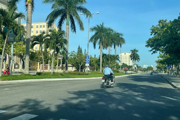 Quảng Nam điều chỉnh đầu tư dự án mở rộng đường Hùng Vương