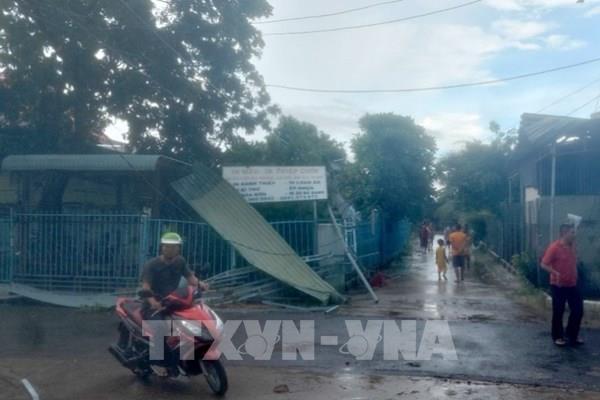 Bình Thuận: Khẩn trương khắc phục thiệt hại do mưa to, giông ​sét