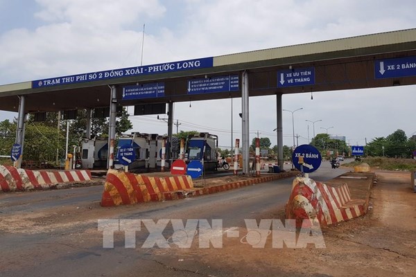 Bình Phước: Các dự án BOT giao thông đồng loạt giảm giá vé