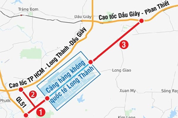 Khởi công hai tuyến đường kết nối sân bay Long Thành