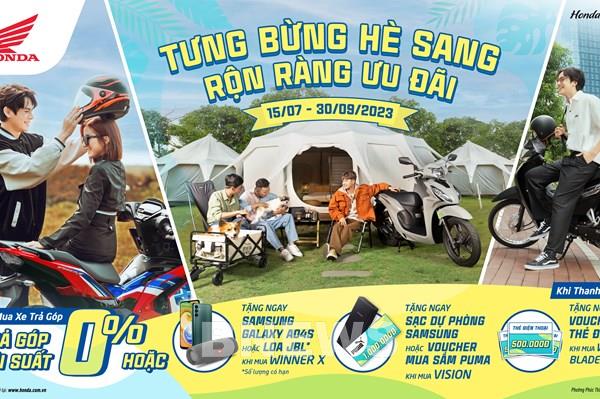 Honda Việt Nam ưu đãi cho hàng loạt xe máy