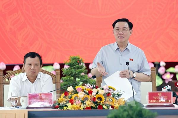 Chủ tịch Quốc hội Vương Đình Huệ: Thừa Thiên Huế cần tập trung hoàn thành các quy hoạch, đề án quan trọng