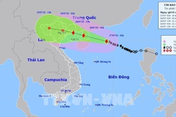 Bão số 1 mạnh lên, hướng về Hải Phòng và Quảng Ninh