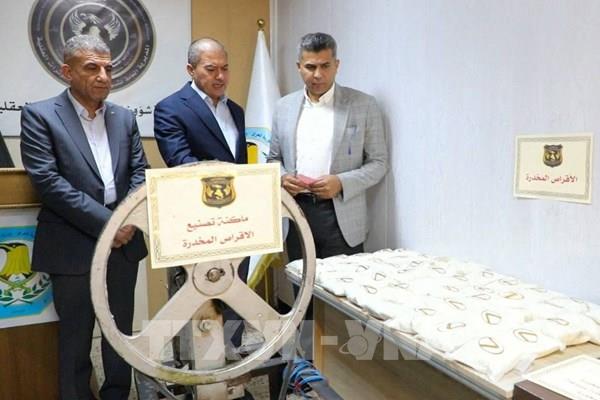 Iraq phát hiện cơ sở sản xuất ma túy captagon
