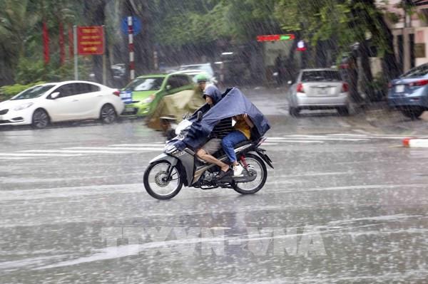 Hầu hết các khu vực có mưa