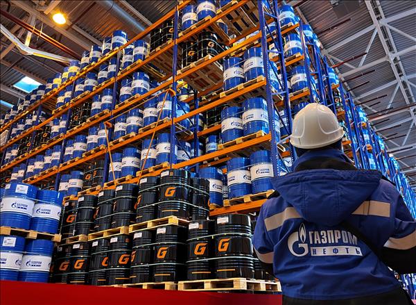 Lợi nhuận ròng của tập đoàn Gazprom Nga sụt giảm mạnh