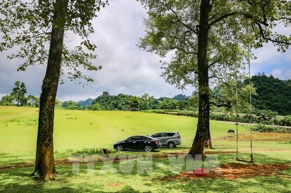 Vẻ đẹp thanh bình của Bãi Bùi (Hoà Bình)