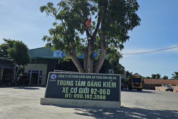 Thanh tra việc đầu tư xây dựng Trung tâm Đăng kiểm xe cơ giới tại thành phố Hội An