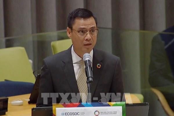 Việt Nam tiếp tục đóng góp trong Chương trình nghị sự 2030 về phát triển bền vững