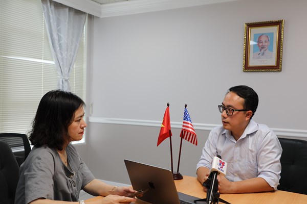 Tham tán, Trưởng Cơ quan Thương vụ Việt Nam tại Mỹ dự báo triển vọng thương mại cuối năm