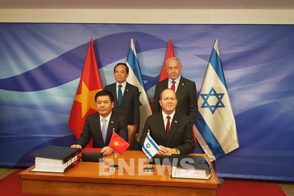 Việt Nam và Israel ký kết Hiệp định Thương mại tự do