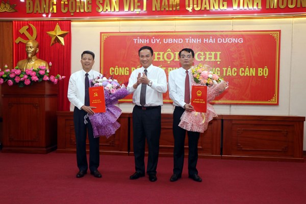 Hải Dương: Công bố quyết định về các chức danh chủ chốt của Huyện ủy, UBND huyện Gia Lộc