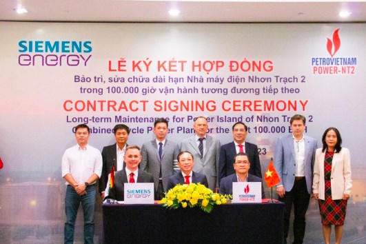 Siemens Energy bảo trì, sửa chữa dài hạn Nhà máy điện Nhơn Trạch 2