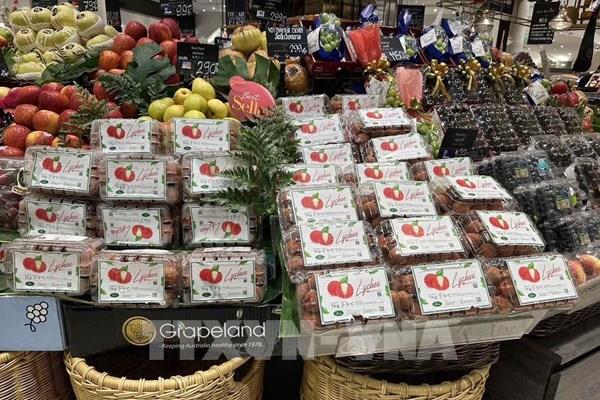 Vải thiều Việt Nam ở "thủ phủ trái cây" Đông Nam Á