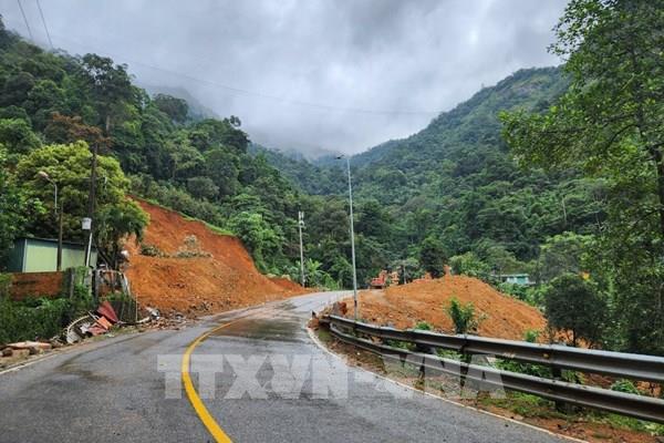 Sạt lở tại đèo Bảo Lộc: Vườn sầu riêng phía trên Trạm Cảnh sát giao thông có một phần đất rừng