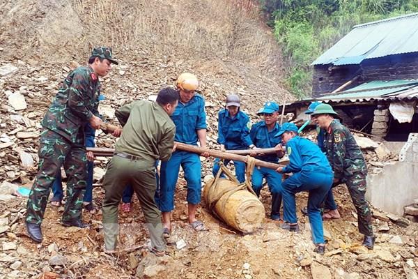 Hủy nổ thành công quả bom nặng 340kg 