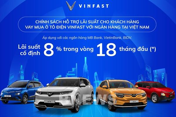 VinFast hợp tác với nhiều ngân hàng dành gói tín dụng ưu đãi cho khách mua xe