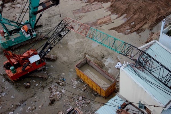 Sập cần cẩu tại Ấn Độ làm ít nhất 17 người thiệt mạng