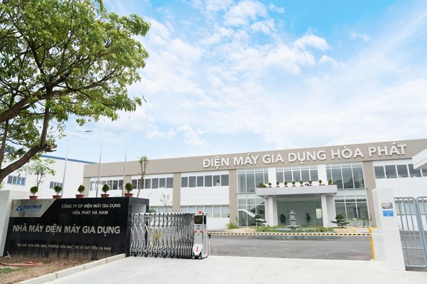 Hòa Phát dự kiến nâng công suất nhà máy sản xuất máy lọc nước lên 1,5 triệu sản phẩm/năm