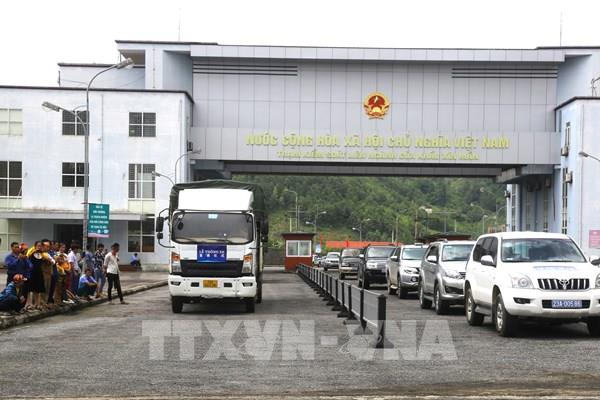 Thông xe tuyến vận tải đường bộ quốc tế Việt - Trung