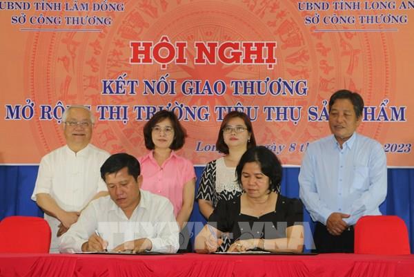 Long An và Lâm Đồng mở rộng liên kết tiêu thụ sản phẩm 