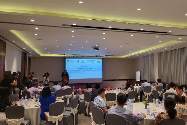 Ra mắt Sổ tay Hướng dẫn Báo cáo phát thải khí nhà kính