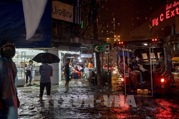 Mưa lớn gây lở đất tại nhiều địa phương Thái Lan