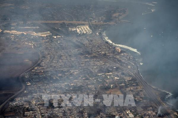 Số người thiệt mạng do cháy rừng ở Hawaii (Mỹ) tăng lên 36