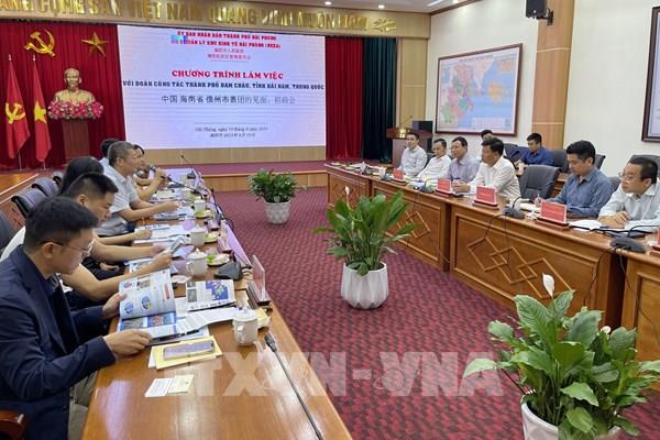 Hải Phòng - Hải Nam (Trung Quốc) chia sẻ kinh nghiệm quản lý cảng biển, logistics