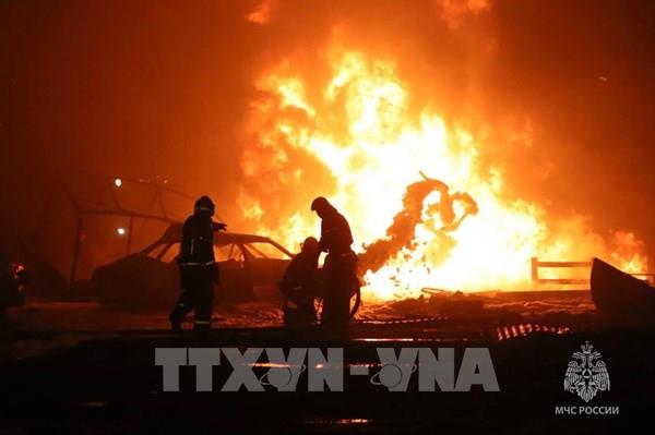 Vụ nổ tại trạm xăng ở Nga: Ít nhất 27 người thiệt mạng và hơn 100 người bị thương