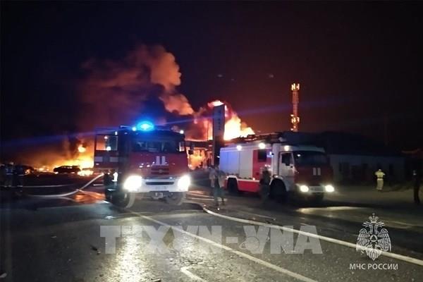 Vụ nổ tại trạm xăng ở Nga: Số nạn nhân thiệt mạng tăng lên 35 người