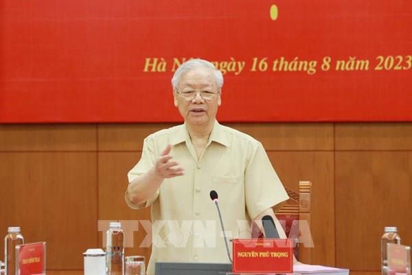 Tổng Bí thư Nguyễn Phú Trọng: Công tác phòng, chống tham nhũng, tiêu cực không chịu bất cứ sức ép nào