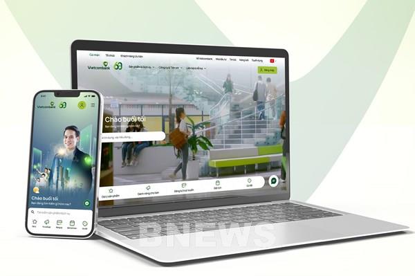 Vietcombank ra mắt website mới với thiết kế “không cuộn – 01 click”