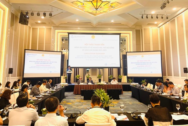 Tham vấn đánh giá giữa kỳ kế hoạch vay, trả nợ công