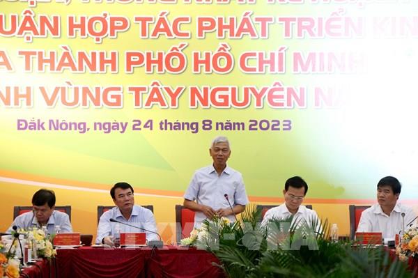 Hợp tác giữa Tp. Hồ Chí Minh với 5 tỉnh Tây Nguyên đạt kết quả tích cực
