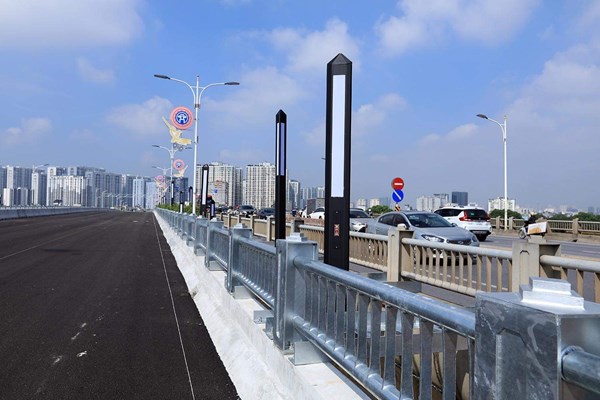 Hà Nội phân luồng giao thông phục vụ thông xe cầu Vĩnh Tuy 2