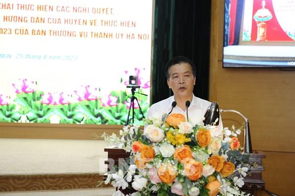 Triển khai Chỉ thị số 24 tại Đông Anh- ’Thước đo’ để cán bộ không né tránh, đùn đẩy